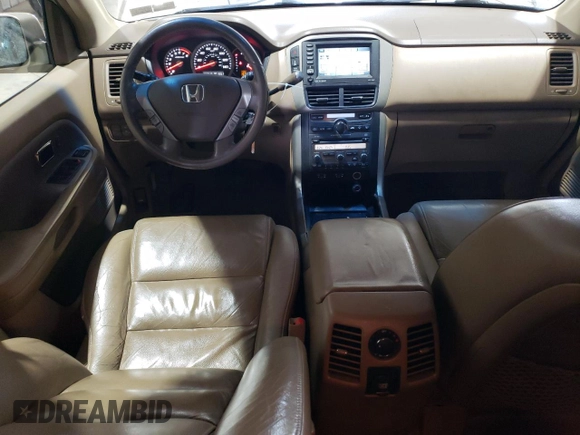 2007 Honda Pilot EX-L with VIN 2HKYF18757H534178, listed as a Copart auction lot 55444695 with 207,918 mi miles and Salvage Title. Bid and sale history available at DreamBid. Image 8.