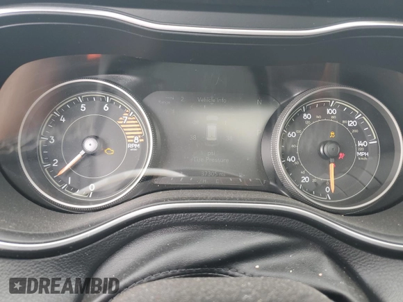 2021 Jeep Cherokee Latitude Lux with VIN 1C4PJMMX0MD220537, listed as a Copart auction lot 61553615 with 37,305 mi miles and Salvage title. Bid and sale history available at DreamBid. Image 9.