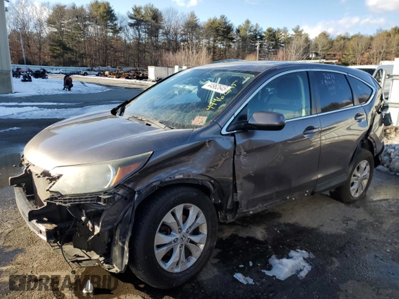 2013 Honda CR-V EX with VIN 5J6RM4H51DL040878, listed as a Copart auction lot 44962645 with 150,129 mi miles and Salvage Title. Bid and sale history available at carsss.com. Image 1.