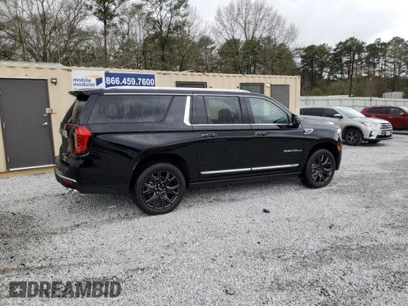 2024 GMC Yukon XL Denali with VIN 1GKS2JKL2RR126728, listed as a Copart auction lot 45491004 with 203 mi miles and Clean Title. Bid and sale history available at carsss.com. Image 3.