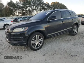 2014 Audi Q7 Premium Plus with VIN WA1LGAFE9ED011509, listed as a Copart auction lot 56355555 with 105,868 mi miles and Non repairable. Bid and sale history available at DreamBid. Image 1.