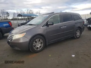 2011 Honda Odyssey EX-L with VIN 5FNRL5H64BB073266, listed as a Copart auction lot 84478964 with 207,991 mi miles and Salvage Title. Bid and sale history available at DreamBid. Image 1.