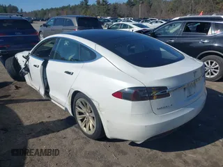 2017 Tesla Model S 100D with VIN 5YJSA1E22HF219352, listed as a IAAI auction lot 41831322 with 97,516 mi miles and . Bid and sale history available at DreamBid. Image 3.