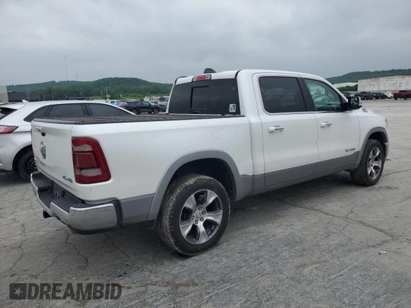 2019 Ram 1500 Laramie z VIN 1C6SRFJTXKN654141, wystawiony jako Copart lot #57014245 z przebiegiem 89 070 mil mil oraz Szkoda całkowita • Salvage title. Historia ofert i sprzedaży dostępna na DreamBid. Obrazek 3.