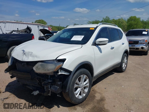 2016 Nissan Rogue SV with VIN KNMAT2MT2GP633600, listed as a IAAI auction lot 39191100 with 128,051 mi miles and . Bid and sale history available at DreamBid. Image 17.