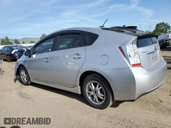 2011 Toyota Prius I z VIN JTDKN3DU7B0250413, wystawiony jako Copart lot #54059455 z przebiegiem 272 531 mil mil oraz Szkoda całkowita • Salvage title. Historia ofert i sprzedaży dostępna na DreamBid. Obrazek 2.