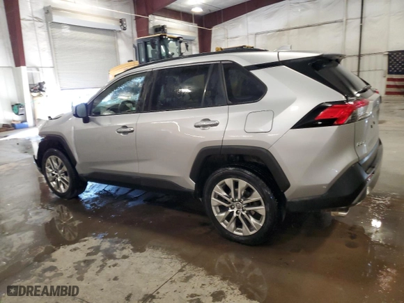 2019 Toyota RAV4 Limited with VIN JTMN1RFVXKJ004094, listed as a Copart auction lot 46360445 with 77,859 mi miles and Salvage Title. Bid and sale history available at carsss.com. Image 2.