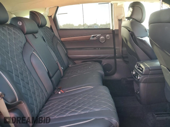 2023 Genesis GV80 with VIN KMUHCESC5PU120598, listed as a Copart auction lot 44137235 with 18,099 mi miles and Salvage title. Bid and sale history available at DreamBid. Image 11.