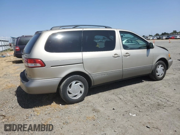 2001 Toyota Sienna LE z VIN 4T3ZF13C01U340313, wystawiony jako Copart lot #57176485 z przebiegiem 137 449 mil mil oraz Szkoda całkowita • Salvage title. Historia ofert i sprzedaży dostępna na DreamBid. Obrazek 3.