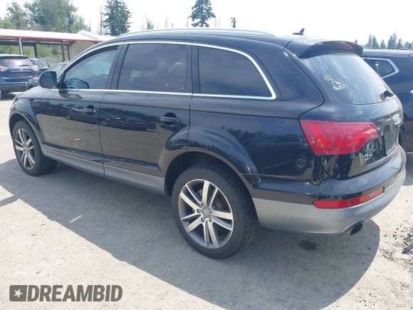2013 Audi Q7 Premium Plus with VIN WA1LGAFE7DD000152, listed as a IAAI auction lot 42520904 with 137,516 mi miles and . Bid and sale history available at DreamBid. Image 3.