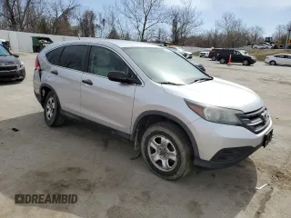 2013 Honda CR-V LX with VIN 2HKRM4H34DH631327, listed as a Copart auction lot 49496075 with 244,165 mi miles and Salvage Title. Bid and sale history available at DreamBid. Image 4.