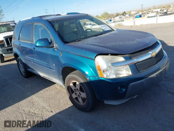 2006 Chevrolet Equinox LT with VIN 2CNDL63F366028785, listed as a IAAI auction lot 41898322 with 133,272 mi miles. Bid and sale history available at carsss.com. Image 1.