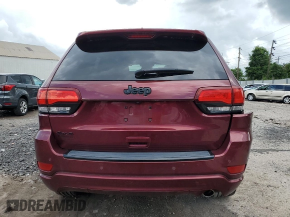 2017 Jeep Grand Cherokee Altitude with VIN 1C4RJFAG4HC737909, listed as a Copart auction lot 64542325 with 36,618 mi miles and Salvage title. Bid and sale history available at DreamBid. Image 6.