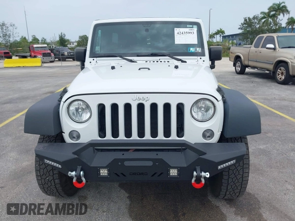2018 Jeep Wrangler Unlimited Sport S with VIN 1C4BJWDG7JL895132, listed as a IAAI auction lot 42435993 with 71,394 mi miles and . Bid and sale history available at DreamBid. Image 12.