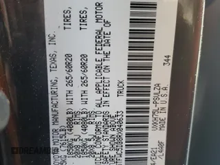2024 Toyota Tundra Limited Hybrid with VIN 5TFWC5DB8RX040633, listed as a Copart auction lot 41972855 with 26,444 mi miles and Non repairable. Bid and sale history available at DreamBid. Image 13.