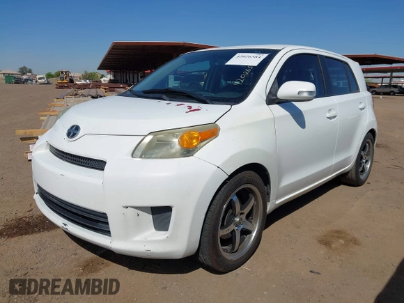 2011 Scion xD with VIN JTKKU4B49B1012447, listed as a IAAI auction lot 42026584 with 223,863 mi miles. Bid and sale history available at carsss.com. Image 2.
