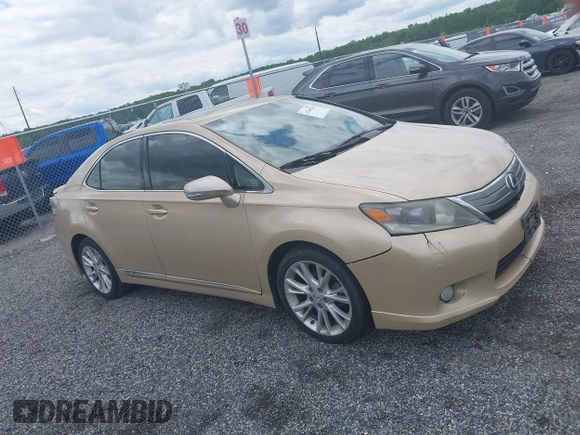 2010 Lexus HS 250h with VIN JTHBB1BA1A2009101, listed as a IAAI auction lot 42204254 with 317,679 mi miles and . Bid and sale history available at carsss.com. Image 13.