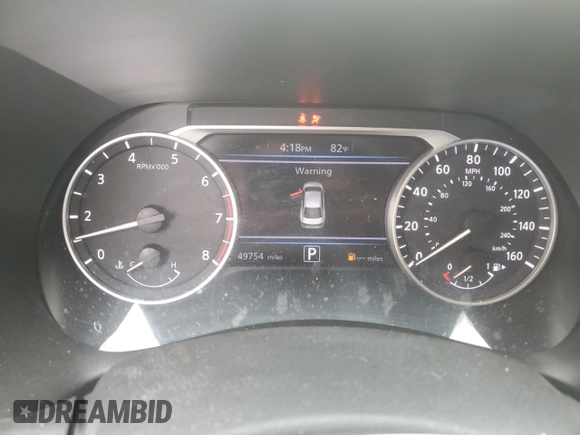 2021 Nissan Sentra SV with VIN 3N1AB8CV9MY206999, listed as a Copart auction lot 43621755 with 49,754 mi miles and Salvage Title. Bid and sale history available at DreamBid. Image 9.