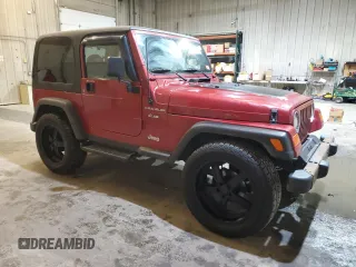 1999 Jeep Wrangler SE with VIN 1J4FY29P4XP476343, listed as a Copart auction lot 88799545 with 99,782 mi miles and Salvage Title. Bid and sale history available at carsss.com. Image 4.
