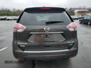 2014 Nissan Rogue SL with VIN 5N1AT2MV3EC866189, listed as a Copart auction lot 51655755 with 198,449 mi miles and Salvage Title. Bid and sale history available at carsss.com. Image 6.
