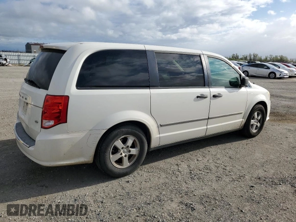 2011 Dodge Grand Caravan Cargo with VIN 2D4RN1AG7BR654791, listed as a Copart auction lot 50679585 with 186,072 mi miles and Salvage Title. Bid and sale history available at carsss.com. Image 3.