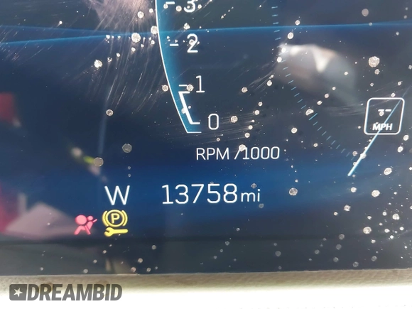 2025 Cadillac XT4 AWD Premium Luxury with VIN 1GYFZDR42SF118428, listed as a IAAI auction lot 42376074 with 13,758 mi miles and . Bid and sale history available at DreamBid. Image 16.