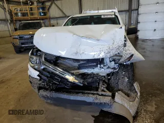 2022 Chevrolet Colorado 2WD Work Truck with VIN 1GCHSBEA7N1216598, listed as a Copart auction lot 80297174 with 0 mi miles and Salvage Title. Bid and sale history available at carsss.com. Image 5.