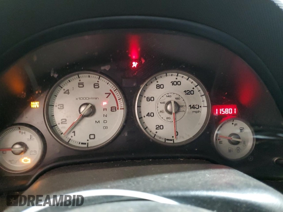 2006 Acura RSX with VIN JH4DC548X6S005188, listed as a Copart auction lot 79286064 with 115,801 mi miles and Salvage Title. Bid and sale history available at carsss.com. Image 9.
