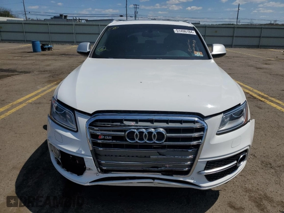 2016 Audi SQ5 Premium Plus with VIN WA1CCAFP8GA051548, listed as a Copart auction lot 51496184 with 107,285 mi miles. Bid and sale history available at carsss.com. Image 5.
