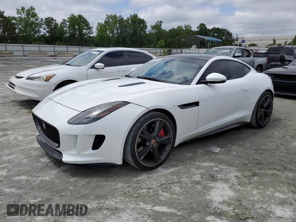 2015 Jaguar F-Type R z VIN SAJWA6DAXFMK15045, wystawiony jako Copart lot #58995495 z przebiegiem 51 044 mil mil oraz Czysty tytuł • Clean title. Historia ofert i sprzedaży dostępna na DreamBid. Obrazek 1.