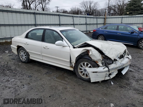 2004 Hyundai Sonata GLS with VIN KMHWF35H54A068797, listed as a Copart auction lot 48161705 with 168,184 mi miles and Salvage Title. Bid and sale history available at carsss.com. Image 4.