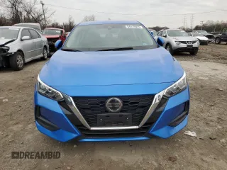 2021 Nissan Sentra SV with VIN 3N1AB8CV5MY247212, listed as a Copart auction lot 84419924 with 71,905 mi miles and Salvage Title. Bid and sale history available at carsss.com. Image 5.