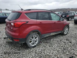 2019 Ford Escape SEL with VIN 1FMCU9HD5KUA05506, listed as a Copart auction lot 47435185 with 201,827 mi miles and Salvage Title. Bid and sale history available at carsss.com. Image 3.
