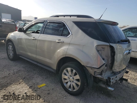 2011 Chevrolet Equinox 2LT with VIN 2CNFLNE50B6383401, listed as a Copart auction lot 52346145 with 202,200 mi miles and Salvage Title. Bid and sale history available at DreamBid. Image 2.