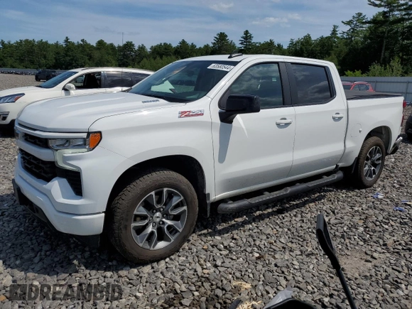 2023 Chevrolet Silverado 1500 RST with VIN 3GCUDEE82PG217962, listed as a Copart auction lot 63580544 with 11,808 mi miles and Salvage Title. Bid and sale history available at carsss.com. Image 1.