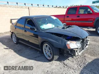 2005 Subaru Impreza Sedan (Natl) WRX with VIN JF1GD296X5G516621, listed as a IAAI auction lot 41196731 with 1 mi miles. Bid and sale history available at carsss.com. Image 1.