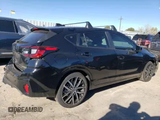 2024 Subaru Impreza Sport with VIN JF1GUAFC1R8344211, listed as a Copart auction lot 80745364 with 12,356 mi miles and Salvage Title. Bid and sale history available at carsss.com. Image 3.