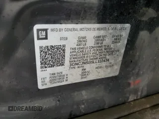 2020 Chevrolet Trax LS z VIN 3GNCJNSB5LL110434, wystawiony jako Copart lot #49904525 z przebiegiem 51 732 mil mil oraz Szkoda całkowita • Salvage title. Historia ofert i sprzedaży dostępna na DreamBid. Obrazek 15.