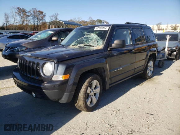 2014 Jeep Patriot Latitude with VIN 1C4NJPFB4ED894010, listed as a Copart auction lot 82109434 with Not Provided miles and Salvage Title. Bid and sale history available at carsss.com. Image 1.
