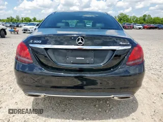2021 Mercedes-Benz C 300 with VIN W1KWF8EB5MR643470, listed as a Copart auction lot 62184825 with 45,051 mi miles and Salvage title. Bid and sale history available at DreamBid. Image 6.