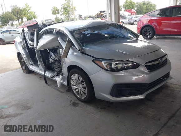 2022 Subaru Impreza with VIN 4S3GKAB60N3602547, listed as a IAAI auction lot 42389068 with 39,606 mi miles and . Bid and sale history available at DreamBid. Image 1.
