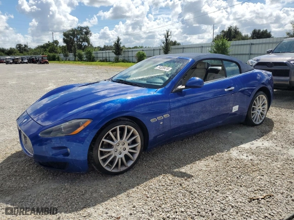 2012 Maserati GranTurismo Convertible with VIN ZAM45KMA1C0065960, listed as a Copart auction lot 74320474 with NaN miles and Salvage Title. Bid and sale history available at carsss.com. Image 1.