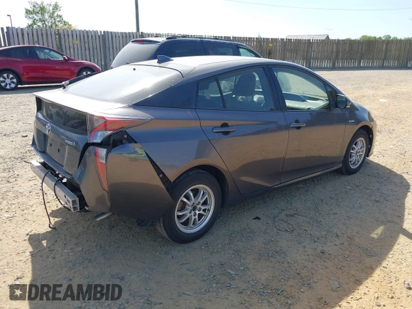 2016 Toyota Prius Two with VIN JTDKBRFU6G3510041, listed as a IAAI auction lot 42031473 with 157,885 mi miles. Bid and sale history available at carsss.com. Image 4.