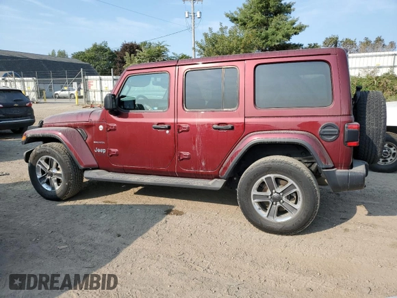 2022 Jeep Wrangler Unlimited Sahara Altitude with VIN 1C4HJXEG6NW117231, listed as a Copart auction lot 71226934 with 36,897 mi miles and Clean title. Bid and sale history available at DreamBid. Image 2.