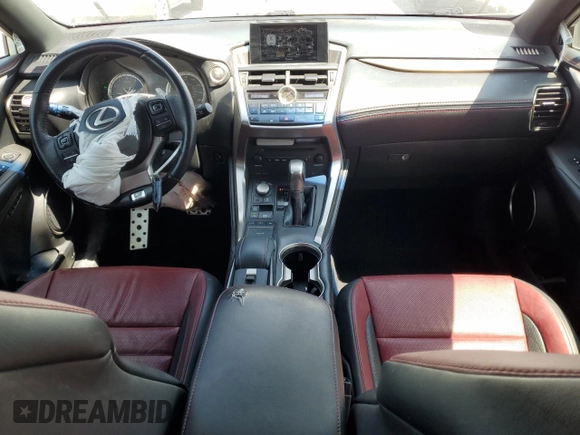 2015 Lexus NX 200t with VIN JTJBARBZ4F2023815, listed as a Copart auction lot 58347745 with 129,527 mi miles and Salvage title. Bid and sale history available at DreamBid. Image 8.
