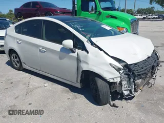 2012 Toyota Prius One with VIN JTDKN3DUXC5463795, listed as a IAAI auction lot 41977678 with 121,190 mi miles and . Bid and sale history available at DreamBid. Image 1.
