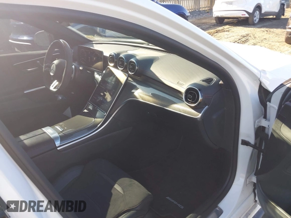 2023 Mercedes-Benz C 43 AMG with VIN W1KAF8HB0PR098112, listed as a IAAI auction lot 41512059 with 22,178 mi miles and . Bid and sale history available at DreamBid. Image 5.