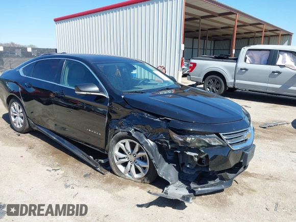 2017 Chevrolet Impala LT with VIN 1G1105S39HU189768, listed as a IAAI auction lot 41762234 with 165,927 mi miles and . Bid and sale history available at DreamBid. Image 1.