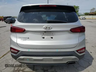 2019 Hyundai Santa Fe SE with VIN 5NMS23ADXKH016781, listed as a Copart auction lot 51088985 with 133,068 mi miles and Salvage Title. Bid and sale history available at carsss.com. Image 6.