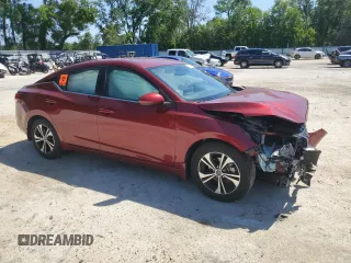 2023 Nissan Sentra SV with VIN 3N1AB8CV3PY229067, listed as a Copart auction lot 53107915 with 30,601 mi miles and Non Repairable. Bid and sale history available at carsss.com. Image 4.
